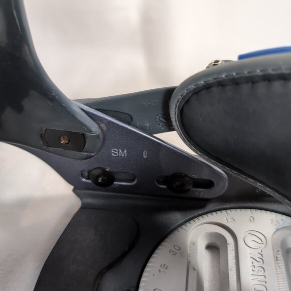 K2 Plasma V2 Snowboard Bindings Blue Grey S SM Small K2-BSP-04-S-L Snowboarding - Picture 15 of 16